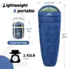MJ300 sac de couchage ultraléger imperméable momie sac de couchage hiver coton sac de couchage en plein air Camping sac de couchage 240115