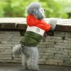 秋の冬のペット犬の服を厚くする暖かい子犬犬の犬コートジャケット防水チワワヨークシャージャンプスーツ服lj201130