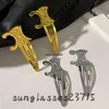 Haarspeldjes Haarspeldjes Metalen Letter Haarclip met Stempel Vrouwen Speciaal Ontwerp Haarspeldjes voor Cadeaufeest Mode Haaraccessoires gifs