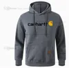 CAHART LETTER EMBROIDERYクラシックメンズとレディースカップルルーズスポーツプルオーバーラウンドネックセーターファッションラベルS-3XL