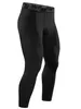 Pantalons pour hommes Collants de course à compression Sports Exercice Yoga Gym Leggings Deux-pack