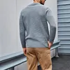 Moda para hombre suéter Cardigans primavera manga larga solapa botón abrigos de punto hombres vintage color sólido prendas de punto delgadas prendas de vestir 240116