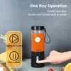 Taşınabilir Elektrik Meydirarı Smoothie Blender USB Şarj Edilebilir Gıda İşleyicisi Meyve Karıştırıcı Makine Mini Kupası 530ml 240116