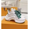 Archlight Sneakers Designer Runaway Chaussures À Lacets Maille Blanche Noir Respirant Bow Semelle Haute Plate-Forme Entraîneur Chunky Baskets En Cuir Taille 35-41