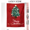 New Banners Streamers Confetti Christmas decoration hanging cloth with light Feels like a tree holiday ball Christmas background cloth simple gift S01804