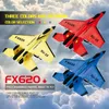 RC Plane SU35 2.4G med LED -lampor Flygplan Remote Control Flying Model Glider Epp Foam Toys for Children Gifts vs SU57 Airplane 240116