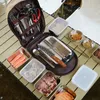 Outdoor Tableware Portable Set Picnic Knives Kitchenware Camping Supplies Equipment Self Driving Travel Kitchen 240116