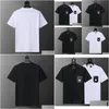 メンズTシャツSS24夏31042 B新しいファッションブランドショートフィットスリムカジュアルデシンガーコット