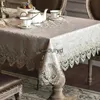 Table Cloth Table Cloth Little Gray Europe Luxury Embroidered Table Juppe Dining Table Cover Cloth Lace Coffee Table Flag Home Decorationvaiduryd