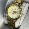 vivianeism westwoodism watch Empress Dowager West Watch Women's Classic Gold Key Pendant Small Gold Watch Saturn Swiss Quartz Watch