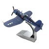 Jason Tutu 1/72 Skala U.S. Navy F4U Pirate -baserad landbaserad kämpelegering Militär flygplan Modell Färdig produktdroppe 240115