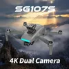 Drone SG107S : double caméras 4K, évitement d'obstacles, temps de vol de 20 minutes, sac de transport – Parfait pour les débutants !