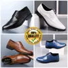 Designers Chaussures Formelles Designer Casual Chaussures Hommes Noir Bleu Blanc Marron Chaussures En Cuir Point Toe Partys Banquets Costume Talons D'affaires De L'homme EUR 38-47