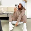 Women's Hoodies Long-sleeved Casual Hooded Tracksuit Set of Two