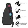 Sacs Duffel Classic Kidcore Flowers Chest Bag Trendy Portable pour Office Cross Multi-Style