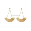 Au585 Wholesale Jewelry 14K Solid Earring Women Gift Earrings Yellow Gold Fashion