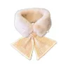 Winter Warm Plush Knitted Scarves Women Soft Fur Scarf Gift for Love Girlfriend Fashion Accessories