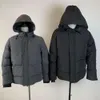 Дизайнерские канадские пальто Мужские женские пуховики Veste Homme Winter Puffer Большая меховая толстовка с капюшоном Одежда Fourrure Letters Верхняя одежда Дизайнерские парки