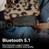 Högtalare trådlöst Bluetooth laddar högtalare mini bärbara IPX7 vattentäta bärbara högtalare dator utomhusmusik tung bas marshall emberton middleton