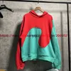 Men's Hoodies Sweatshirts Erl Patchwork Hoodie For Men Women High Quality Coat Hooded Streetwear Pulloveryolq