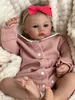 NPK 19 pollici Prato Reborn Baby Doll Dimensioni reali Immagine fatta a mano 3D Pelle dipinta Capelli Vene visibili 240115