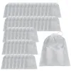 Storage Bags Shoe Dust Covers Non-Woven Dustproof Drawstring Clear Bag Travel Pouch Drying Shoes Protect
