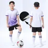 Maillots de football pour garçons Shorts avec poches Vêtements de football pour enfants Camisetas De Futbol Maillot de football Kits d'entraînement pour enfants 240116