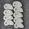 9PCS NAILS Copri testa in ferro da golf 49PAS Set ferri da club con pelle sintetica 240116