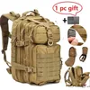 30L/50L 1000D Nylon Waterproof Backpack Outdoor Military Rucksacks Tactical Sports Camping Hiking Trekking Fishing Hunting Bag 240115