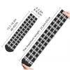 Mens Socks Lattice Purple White Men Women Windproof Novelty Spring Summer Autumn Winter Stockings Gift Drop Delivery Apparel Underwear Ot79U