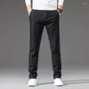 Jeans pour hommes Printemps 3 Couleur Lyocell Confort Marque Hommes Mode Casual Respirant Doux Confortable Mâle Droit Baggy Denim Pantalon