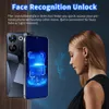 شاشة خلوية عالمية جديدة غير مؤمّن شاشة كبيرة مزدوجة SIM Camera 50mp Smartphone 1T Android Cell 10 Core 8000mah 4G Face ID OTG AI