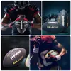 Taglia 6 Football americano Pallone da rugby Football Competizione Allenamento Pratica Sport di squadra Riflettente y240116