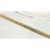 Cuban Link Chain Bracelet For Man 14K Yellow Gold Plated Customized Size Jewelry