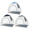 Tents And Shelters 3-4 Persons Outdoor Camping Tent PVC Flower Sun Room Sunshine Leisure House Transparent Bicycle Awning Storage