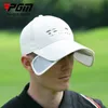 PGM – chapeau de Golf pour hommes, protection solaire intégrale, casquette de Baseball respirante à bord rétractable, MZ054 240116