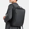 Рюкзак для деловых мужчин, сумка для компьютера, большая вместимость, 15,6-дюймовый рюкзак для ноутбука, мужской элегантный водонепроницаемый рюкзак для ежедневной работы, путешествий