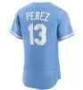 Benutzerdefinierte Baseball Jersey Männer Frauen Jugend Kansas City''Royals''Bobby Witt Jr. City Connect Jersey Patrick Mahomes George Brett Salvador Perez MJ Melendez