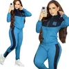 Tute da donna firmate Marchio di lusso Completo sportivo casual lavorato a maglia Set da 2 pezzi Abbigliamento da donna