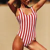 Kvinnors badkläder Kvinnor i ett stycke Baddräkt 2024 Sexig strip Bandage Bikini Push-Up Bathing Suit Beachwear Monokini Trikini för kvinna