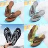 Designer Slides Women Man Luxury Slippers Sandals Sandals Leather Flip Flop Flats Casual Shoes Sneakers EUR 36-46