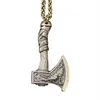 Hanger Kettingen Viking Wolf Raven Bijl Ketting Legering Ketting Sieraden Geschenken Voor Men299V