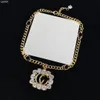 Designer hanger ketting met gouden diamant G sieraden mode populaire kralen ketting cadeau hoge kwaliteit kettingen sieraden ift s