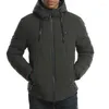 Jachtjassen winterverwarming kleding USB opladen katoenen capuchon dikkering warme jas buiten sport