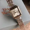 Vivianeismus Westwoodismus Watch Kaiser Witwe Square Stahlgürtel Damen Watch Square Belt Watch Britisch