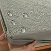 Quilted Waterproof Mattress Cover Embossed Bedding Protector Antimite Antibacterial Fitted Bed Sheet No Pillowcase 240116