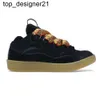 Nuovo 2024ss mens scarpe firmate di lusso da uomo stivale stringato straordinaria sneaker in pelle curb sneakers pelle di vitello gomma nappa scarpe da uomo da donna