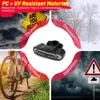 Verlichting Elecpow Fiets Inbraakalarm Achterlicht Ip65 Waterdicht USB Charge Scooter Fiets Achterlicht Richtingaanwijzer Waarschuwing Auto Remlicht