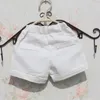 Shorts 2-17 Years 2024 Solid White Girls Summer Baby Teenage Beach Short Pants Kids Trousers Clothes Children JW1046