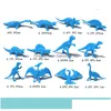 Science Disery Mini Dinosaur Model Childrens Educational Toys Small Simation Animal Figures Kids Toy For Boy Gift Animals Drop Deliv Dhjg3